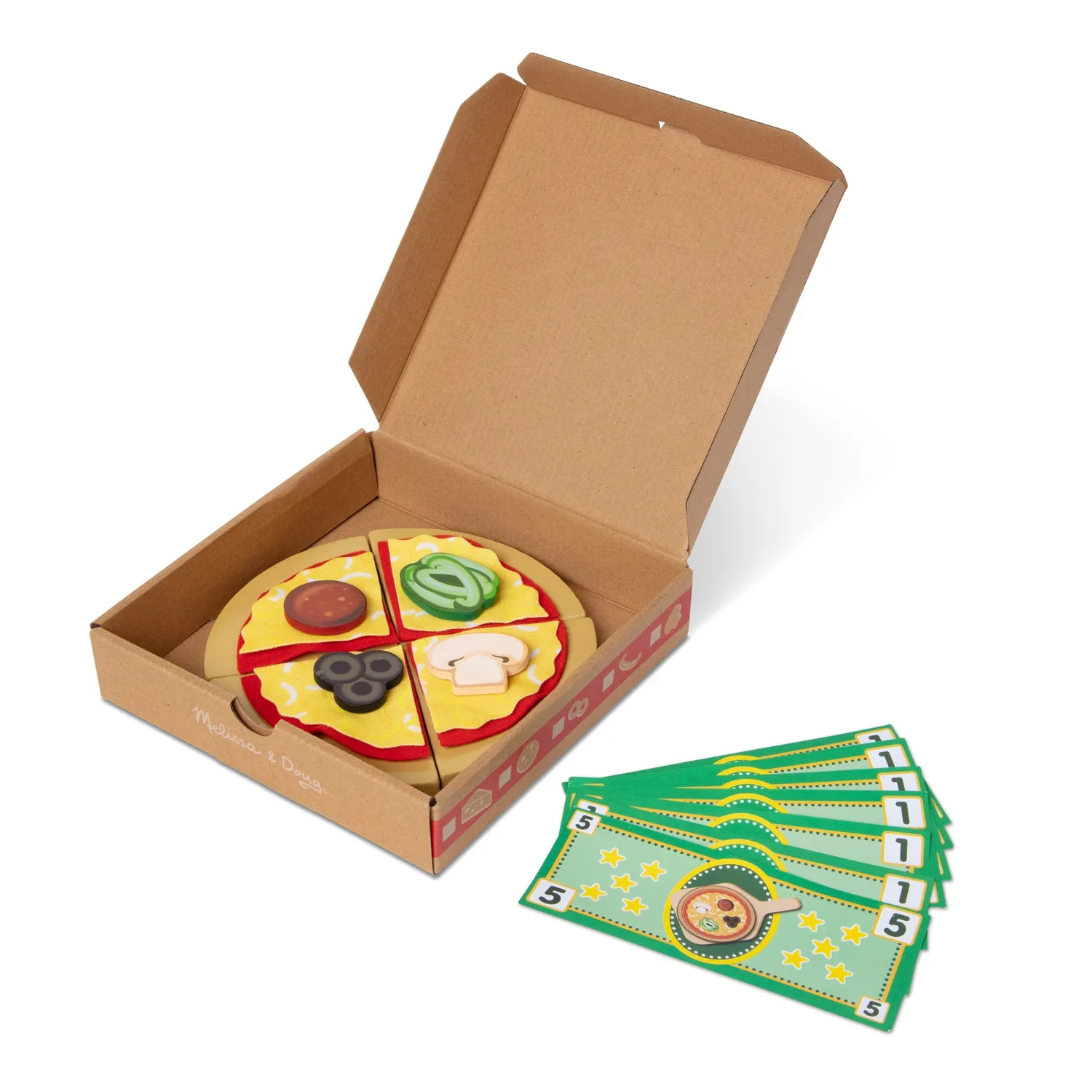 Melissa & Doug Top & Bake Pizzatheke Spielessen 41-teilig