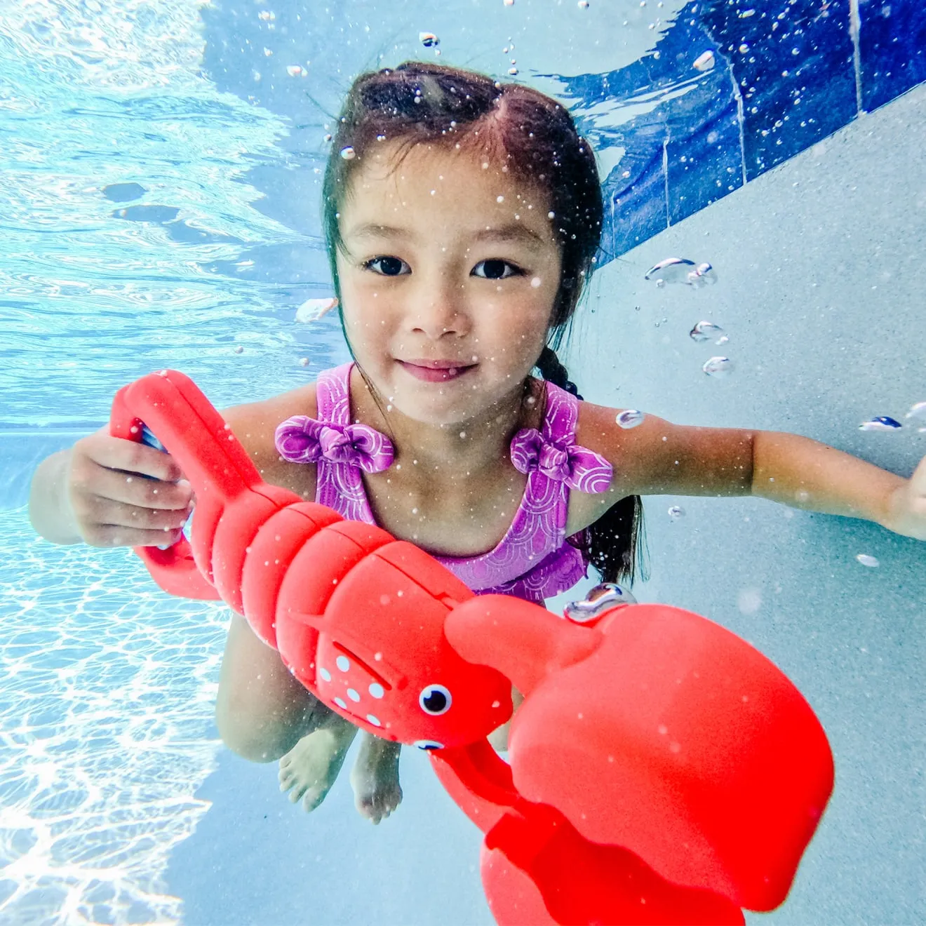 Melissa Doug Louie Lobster Claw Catcher Poolspielzeug 4-tlg