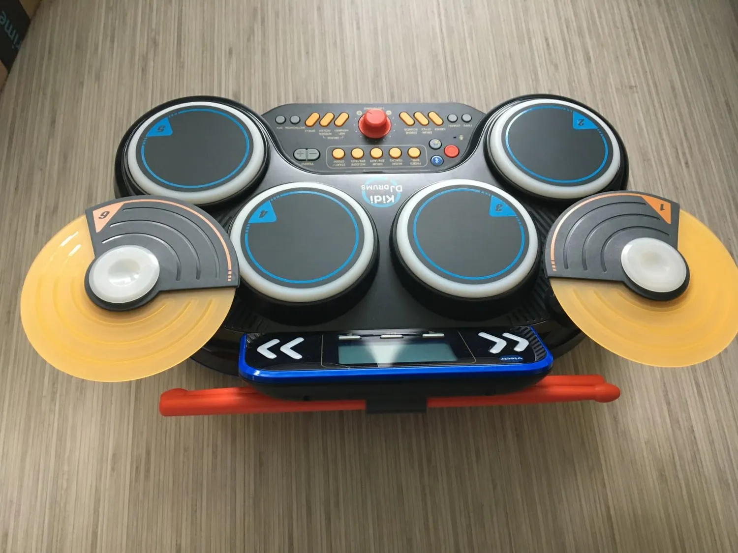 Vtech Kidi DJ Drums Schlagzeug elektronisch mit Bluetooth 6-12 J.