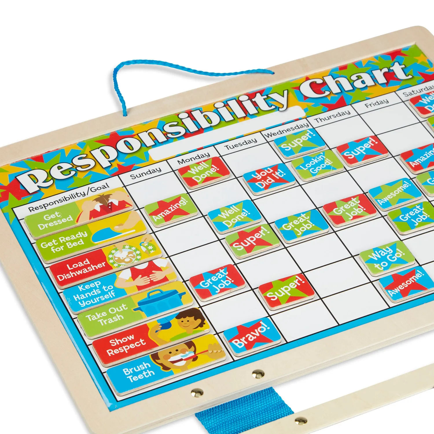 Melissa and Doug Magnettafel Aufgaben Belohnung 89 Magnete