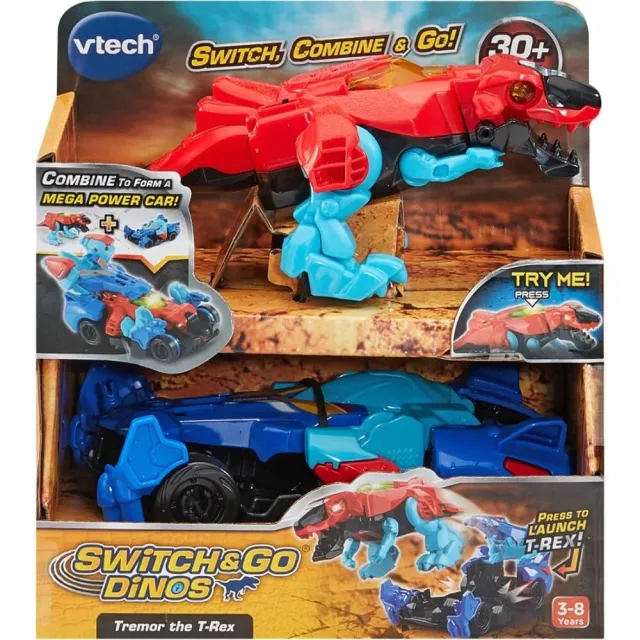 VTech Combo T-Rex 2-in-1 Dinosaurier Auto 3-8 Jahre
