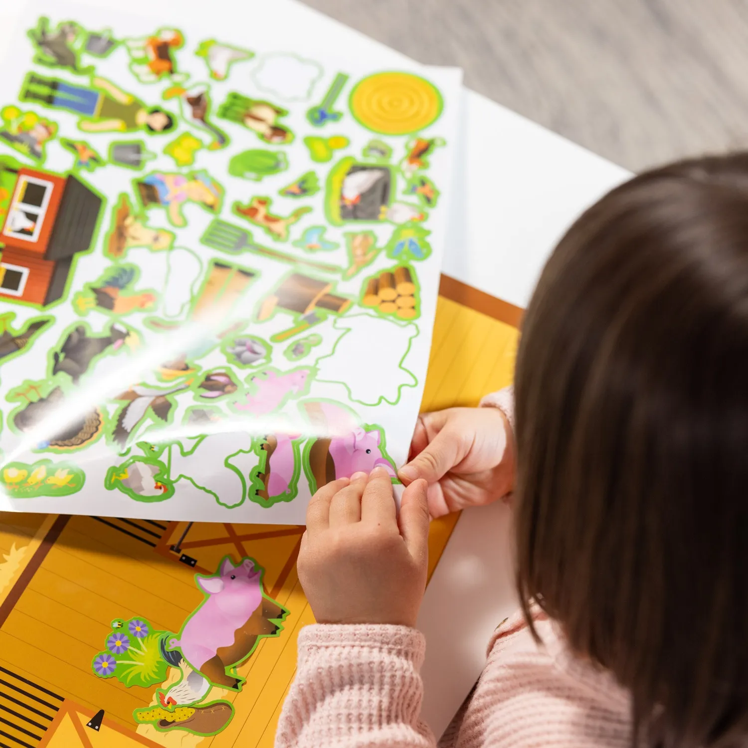 Melissa & Doug Sticker Pad Farm Stickerbuch 280 Sticker Bauernhof