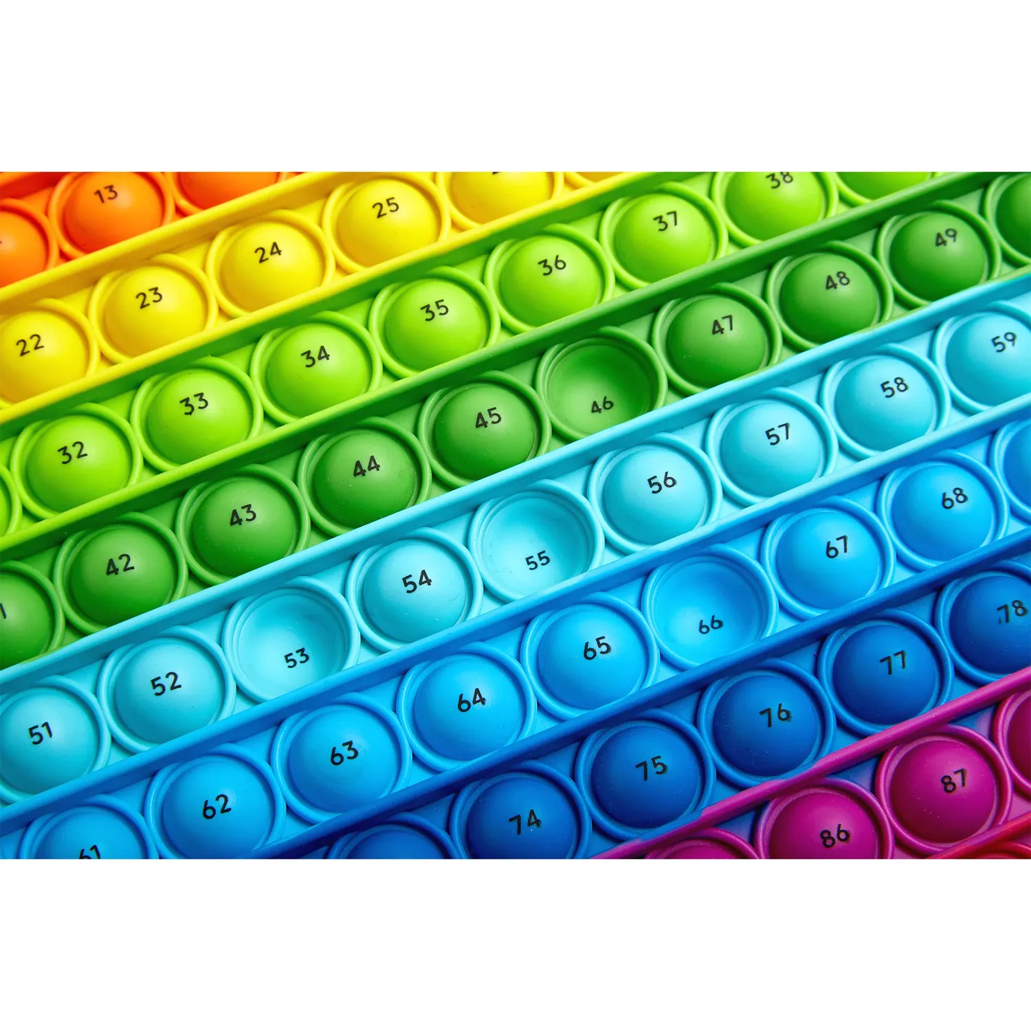 Learning Resources Poppit Hunderter Zahlenbrett Sensorikspielzeug 1-100