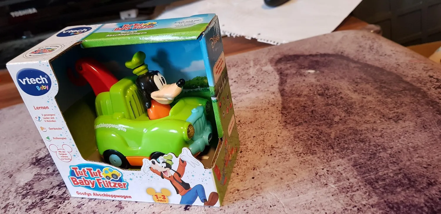 VTech Tut Tut Baby Flitzer Goofys Abschleppwagen Spielauto