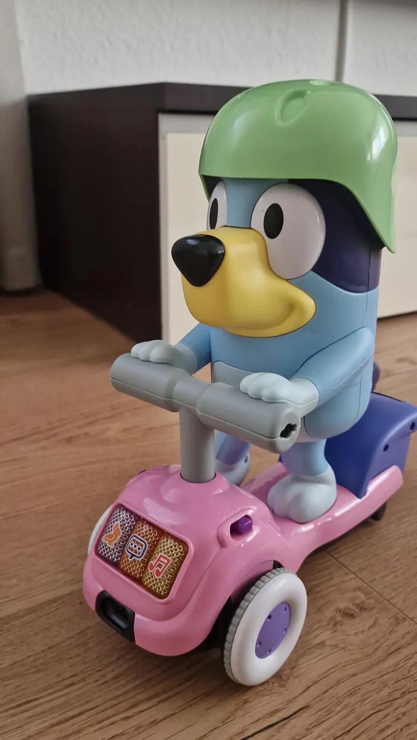 VTech Bluey Scooterabenteuer Spielzeug Deutsch ab 3 Jahren