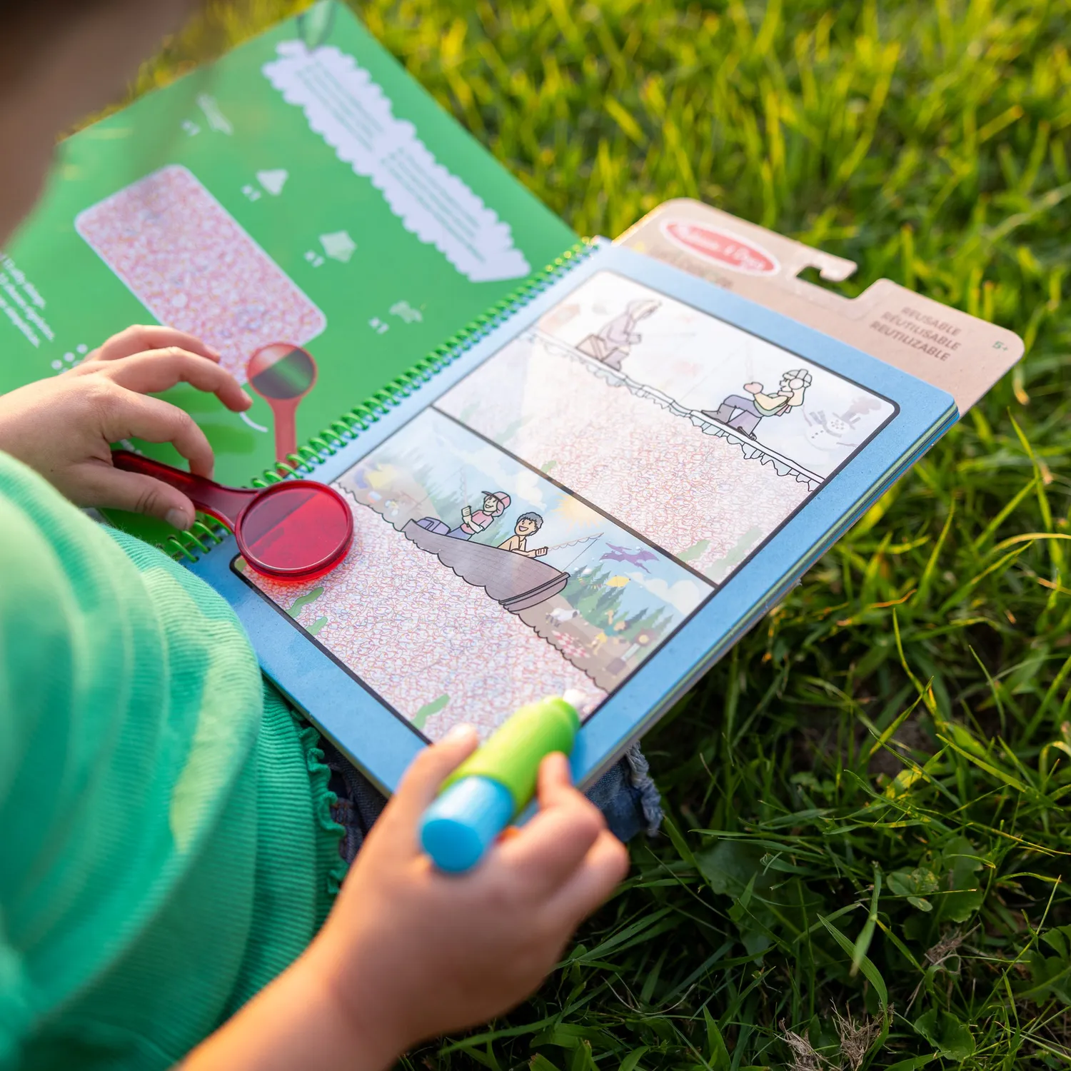 Melissa & Doug Let's Explore Water Wow Malbuch Outdoor