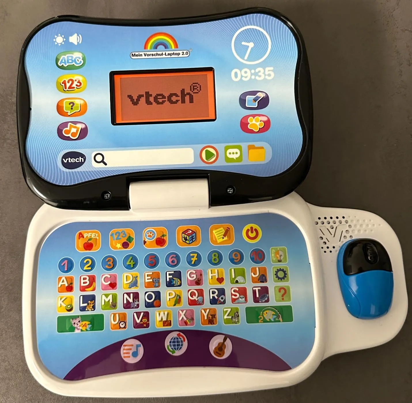 VTech Mein Vorschul-Laptop 2.0 Lerncomputer Blau 3-6 Jahre