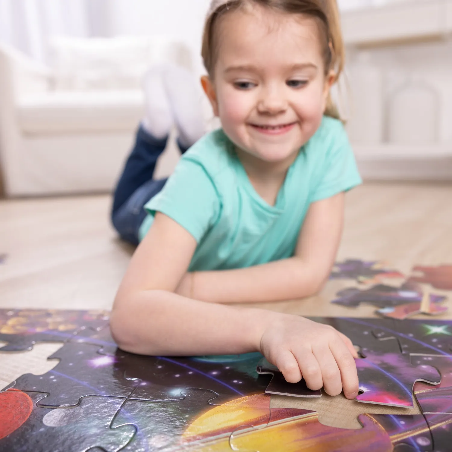 Melissa and Doug Sonnensystem Bodenpuzzle 48 Teile