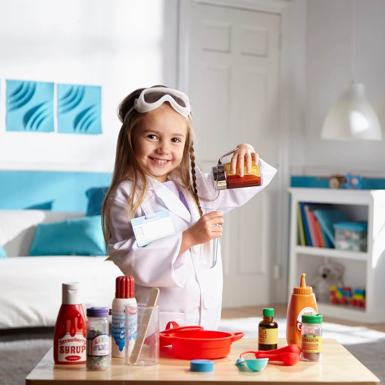 Melissa & Doug Scientist Rollenspielset Kittel 5-8 Jahre