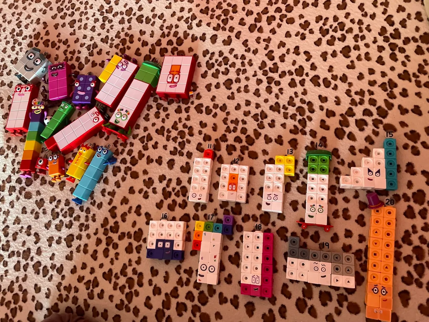 Learning Resources Numberblocks 11-20 Steckwürfel