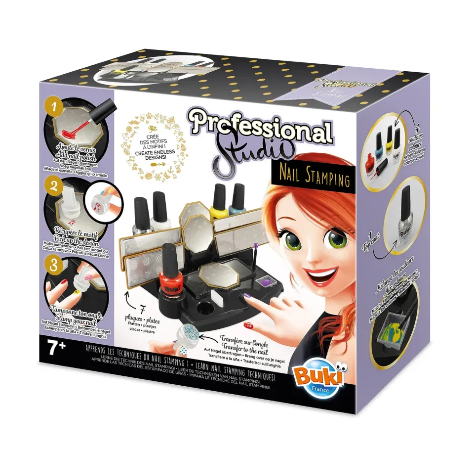 Buki Pro Studio 5433 Nagel-Stamping-Set 100 Motive