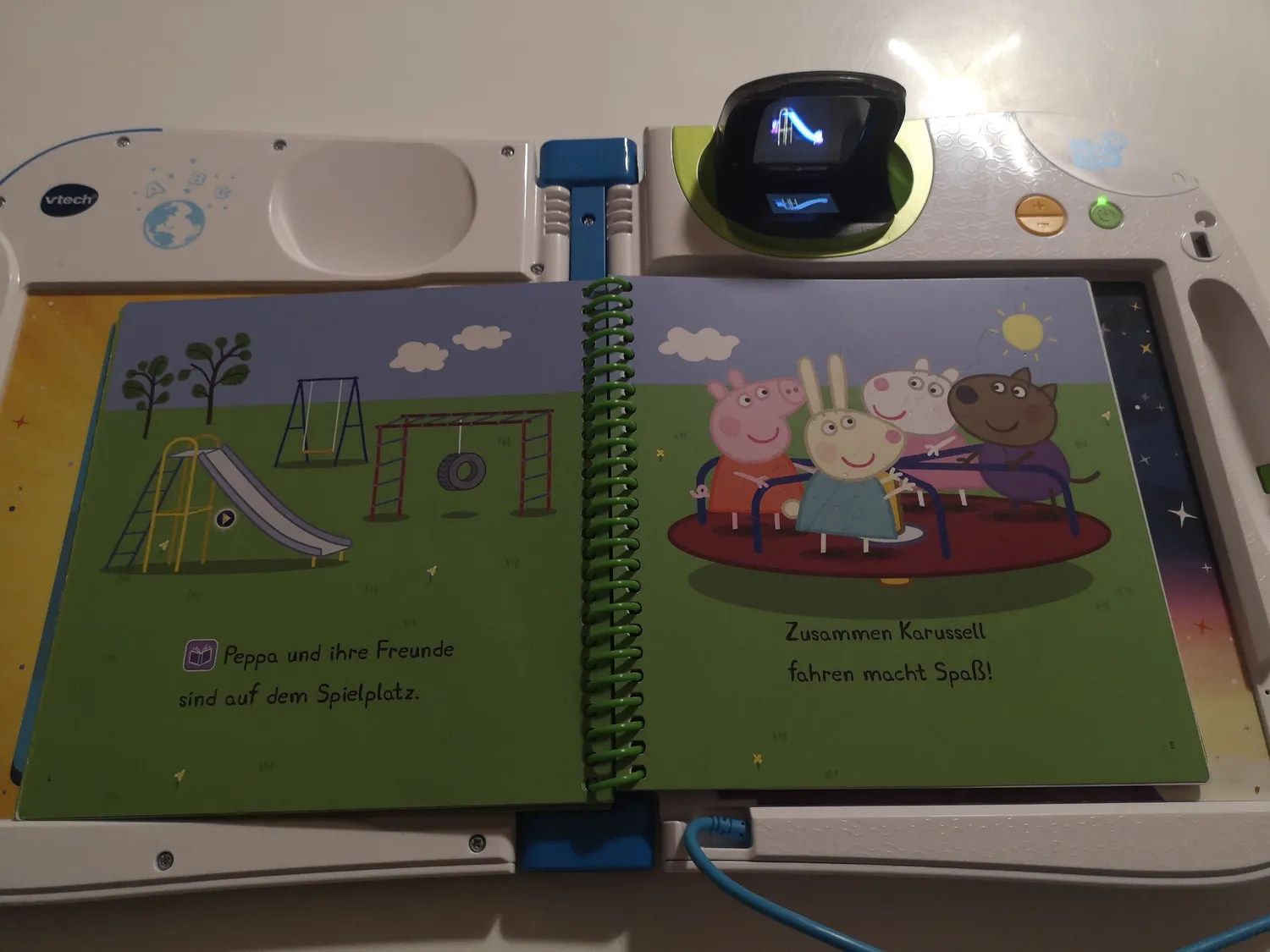 VTech MagiBook Peppa Pig Lustige Geschichten Lernbuch Stufe 1