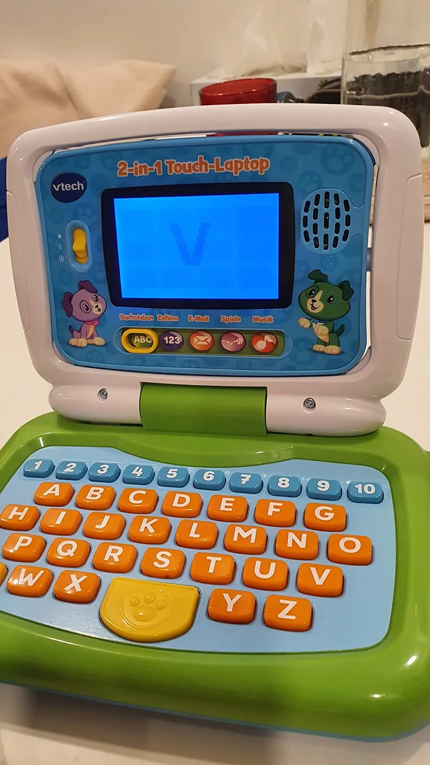 VTech 2-in-1 Touch-Laptop Lerncomputer Mehrfarbig Touchscreen