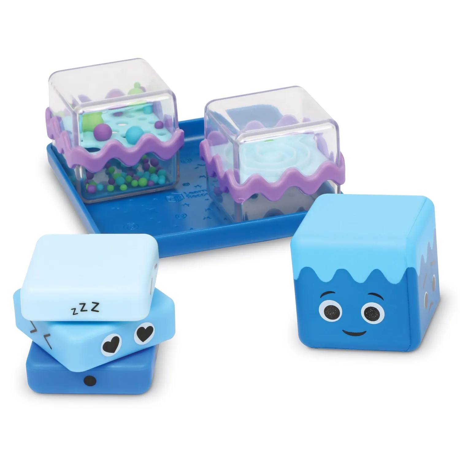 Learning Resources Cool Down Cubes Sensorik Fidgetspielzeug 4 Würfel