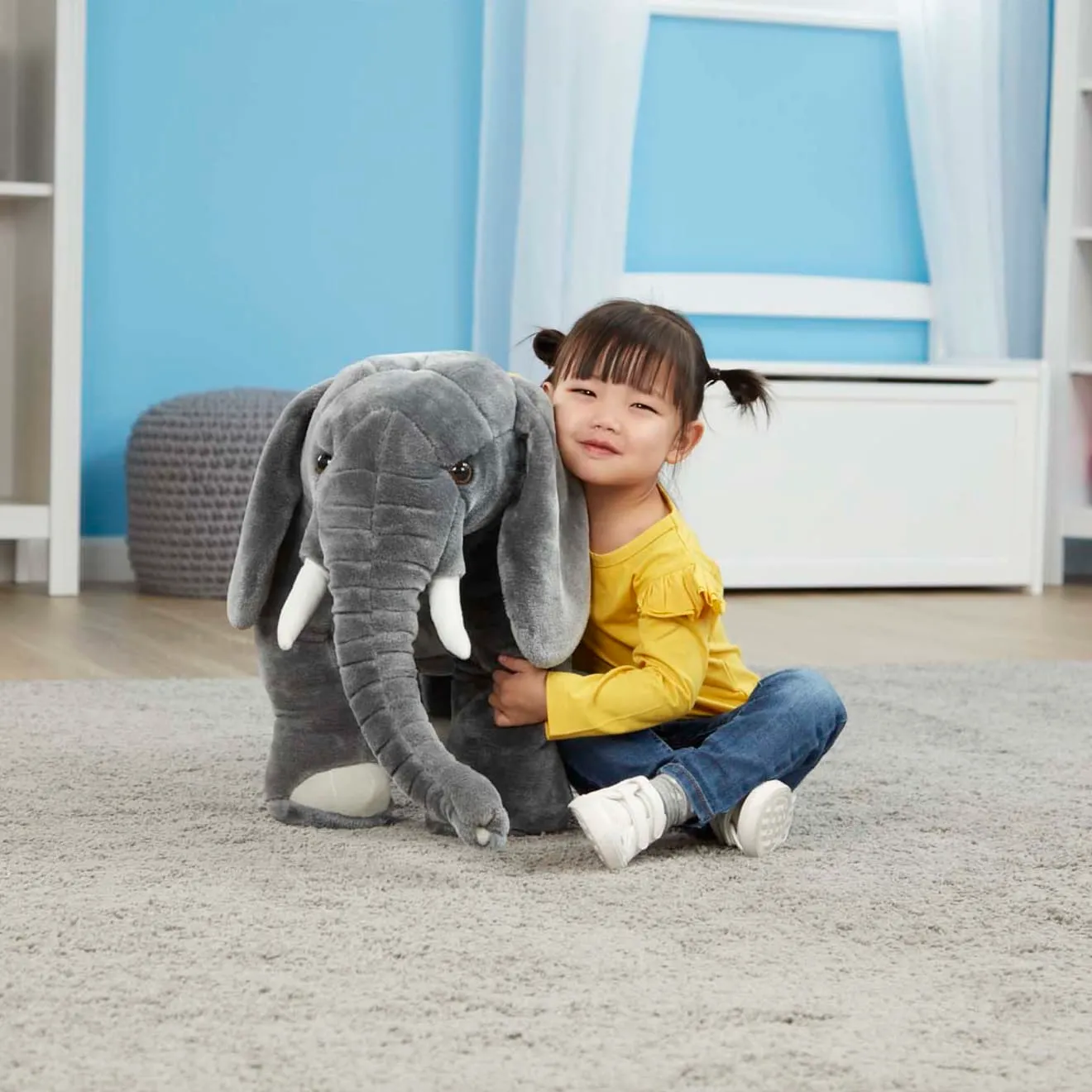 Melissa & Doug Elefant Plüschtier Riesen Kuscheltier