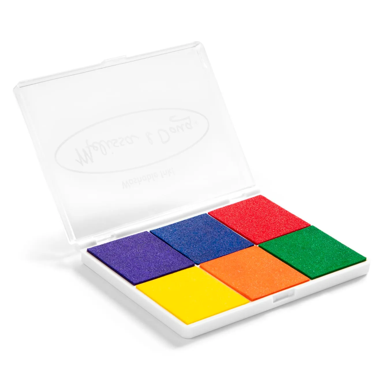 Melissa & Doug Rainbow Stempelkissen 6-farbig waschbar