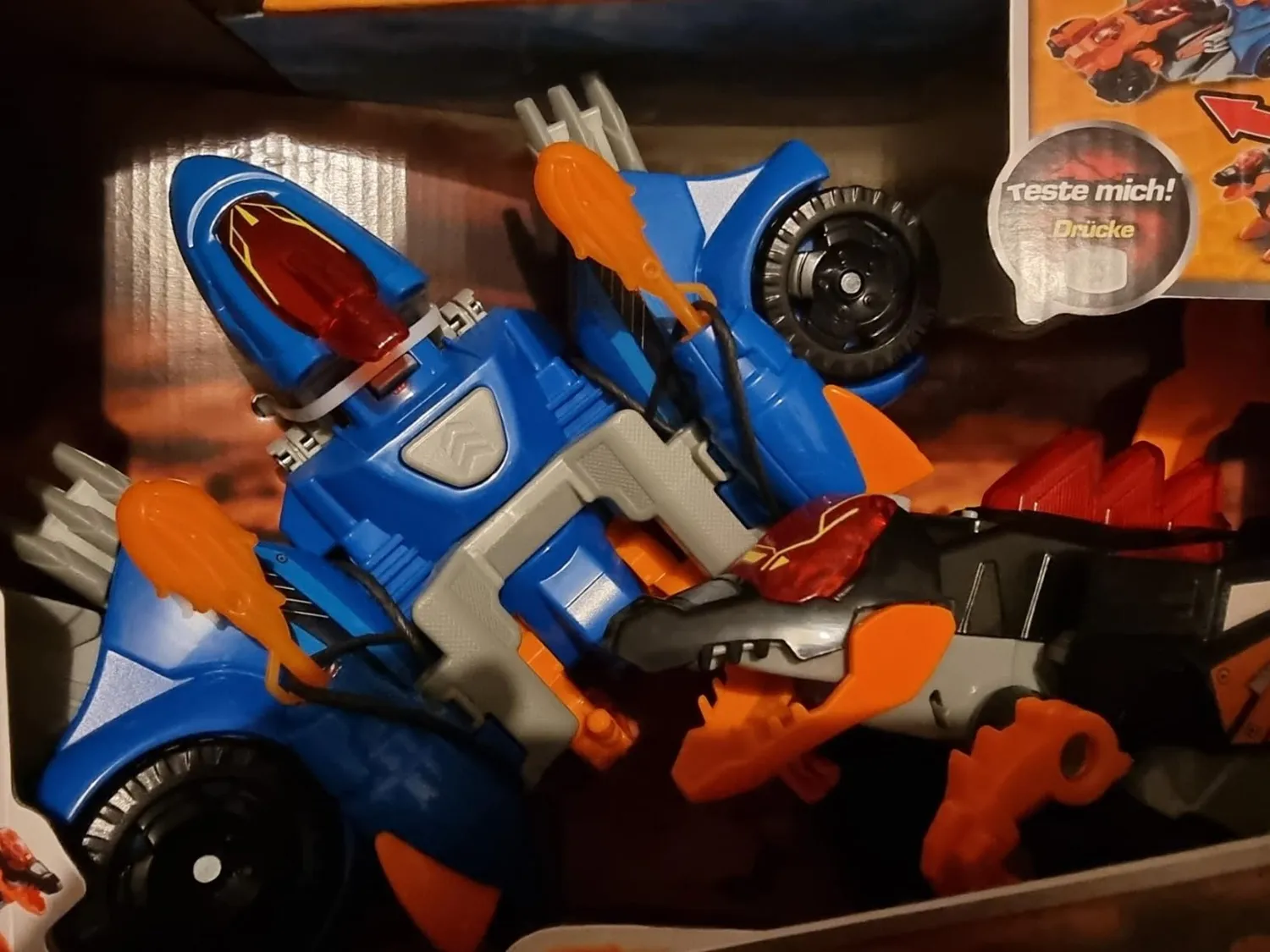 VTech Switch and Go Dinos Spinosaurus Spielzeug 2in1 mit Sound