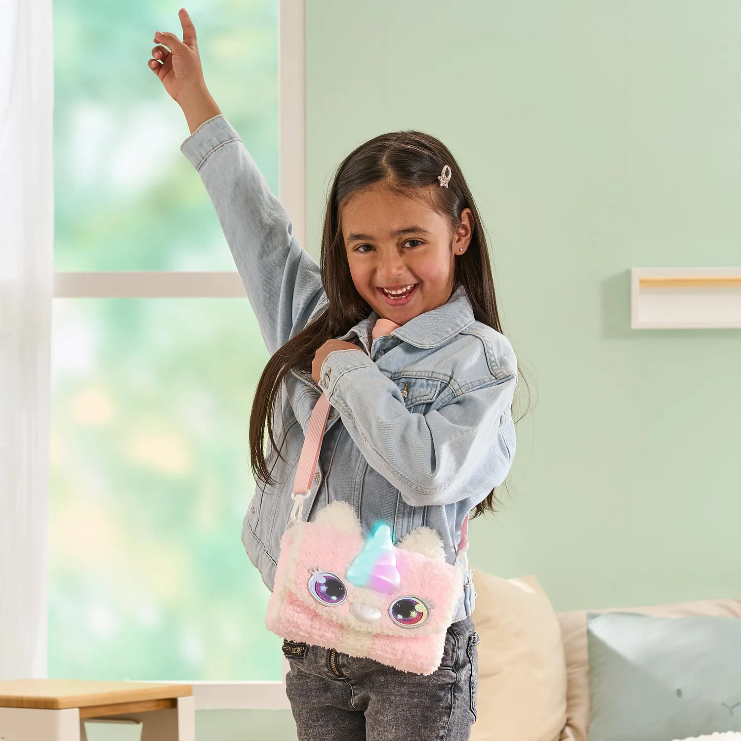 VTech Kid'Couture Einhorn-Handtasche DIY-Stickset mit Licht