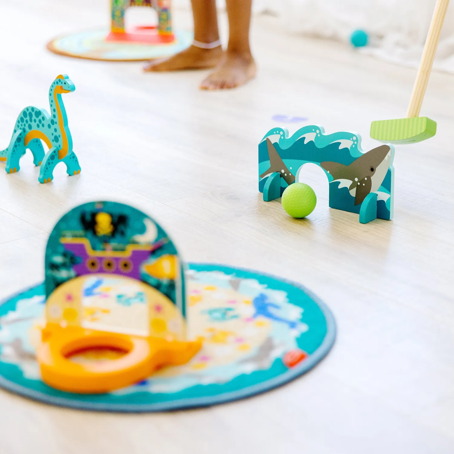 Melissa & Doug Fun at the Fair Minigolf Spielset Holz