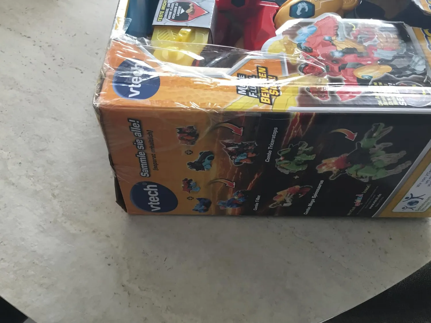 VTech Switch & Go Dinos Combo Mega Drache 2-in-1 T-Rex Auto 3-8