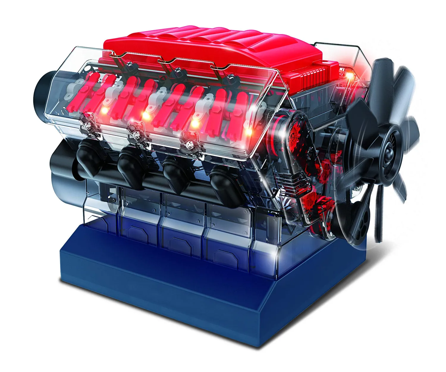 Buki 7161 V8 Motor Elektronikbaukasten ab 10 Jahren
