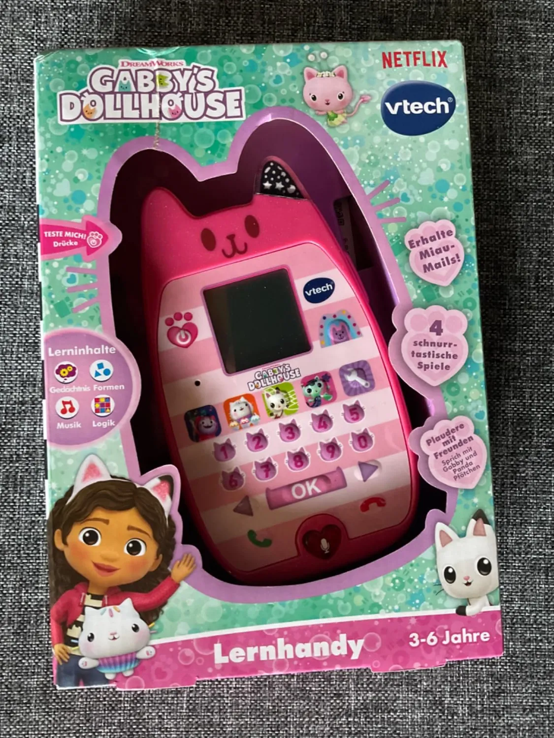 VTech Gabbys Dollhouse Lernhandy Spieltelefon 3-6 Jahre