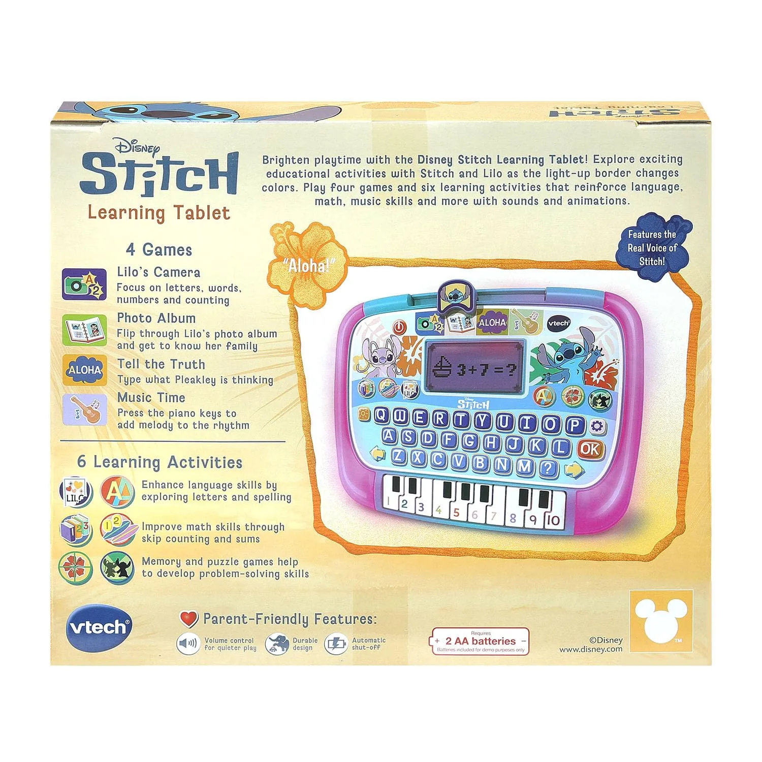 VTech Stitch Learning Tablet Lerntablet Disney