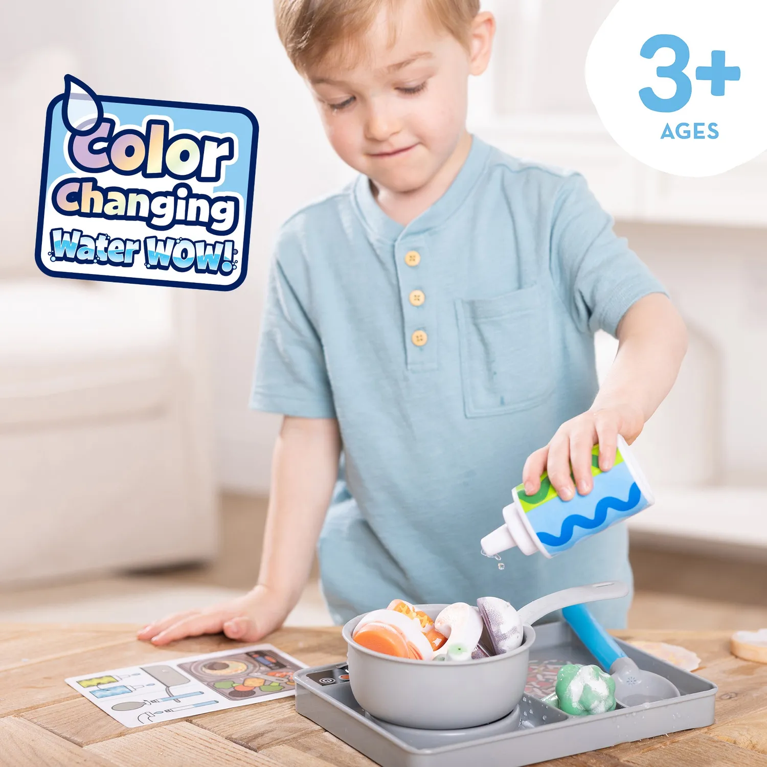 Melissa & Doug Cook Up Fun Rollenspiel-Set Küche 2-teilig