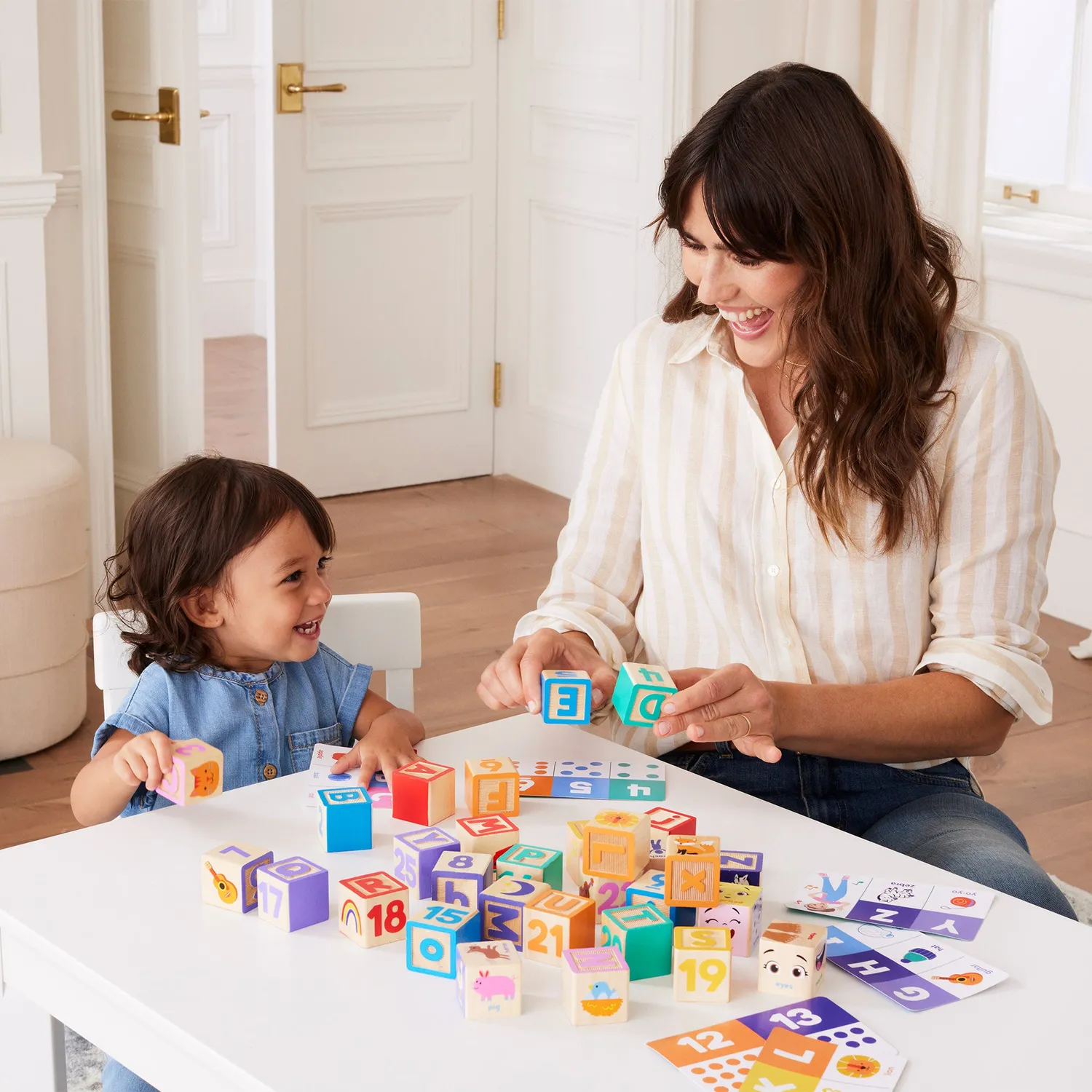 Melissa & Doug Ms. Rachel Lernspielzeug Set 2-teilig Holz