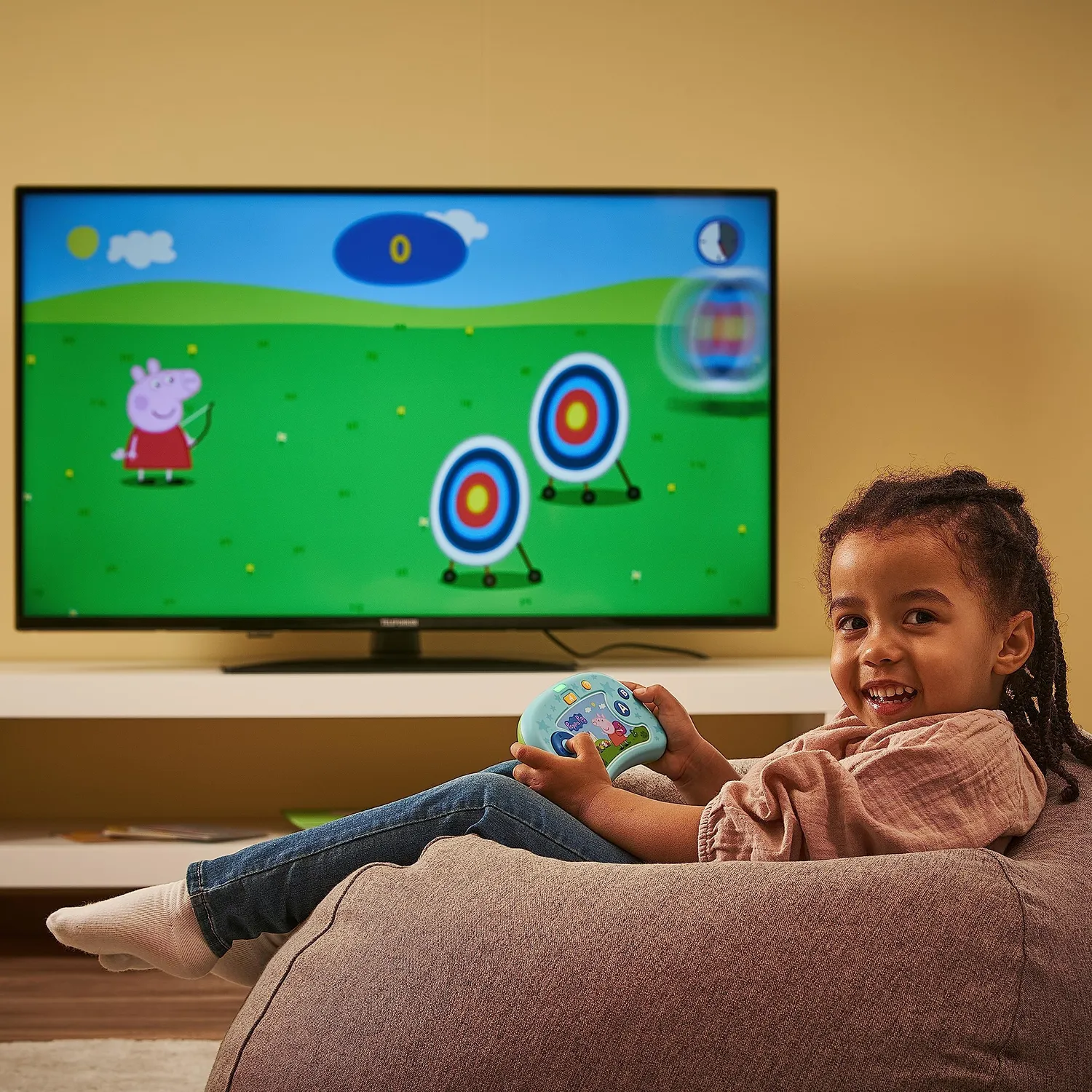 VTech ABC Smile TV Peppa Pig Lernkonsole HDMI 3-7 J.