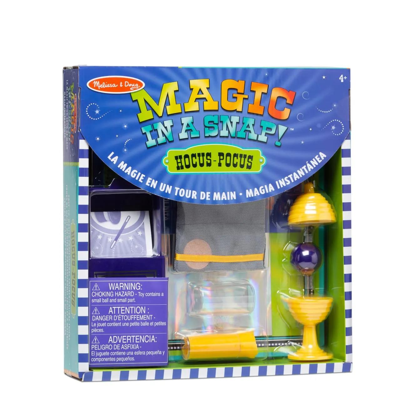 Melissa & Doug Magic Hocus Pocus Zauberkasten 12-teilig ab 4 Jahren