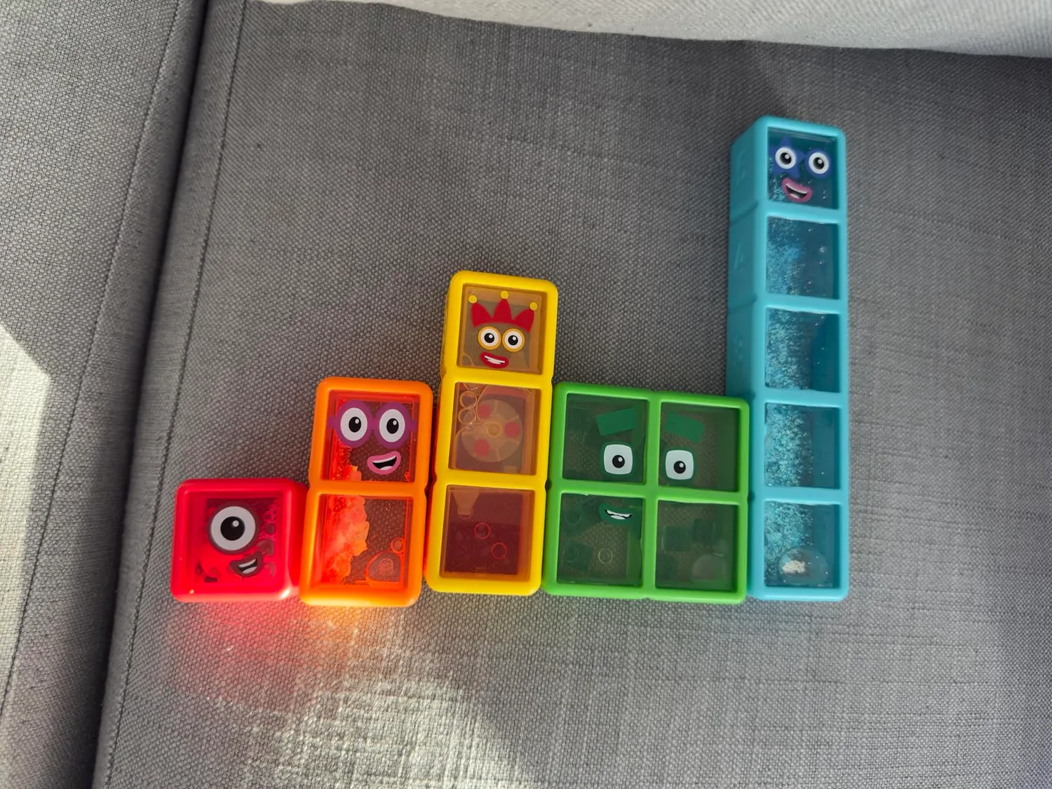 Learning Resources Numberblocks 1-5 Sensorikflaschen 5er-Set