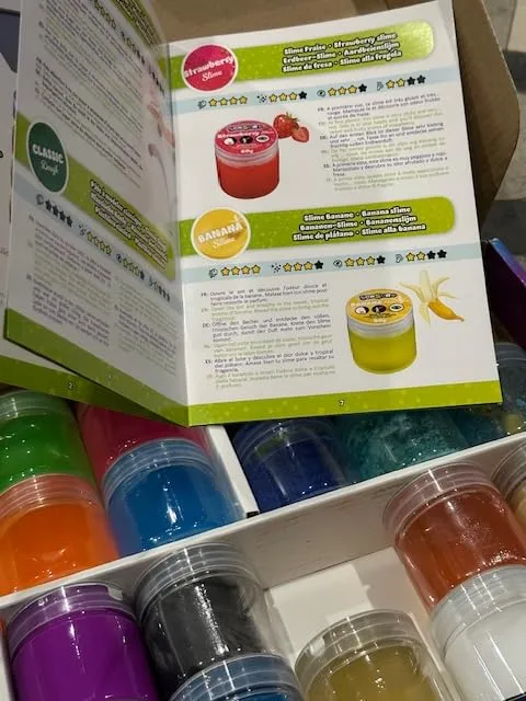 Buki France 2169B Sensory Slime Set 20 Töpfe Texturen