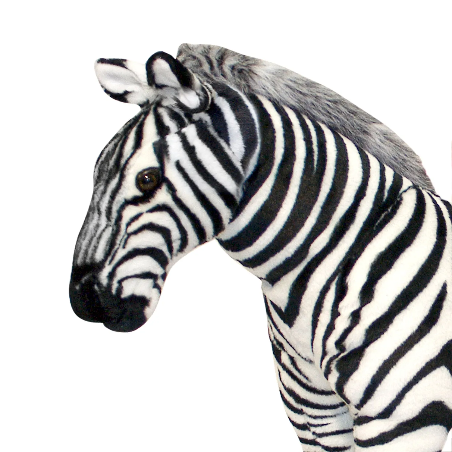Melissa & Doug Zebra Plüschtier stehend riesig ab 3 Jahre