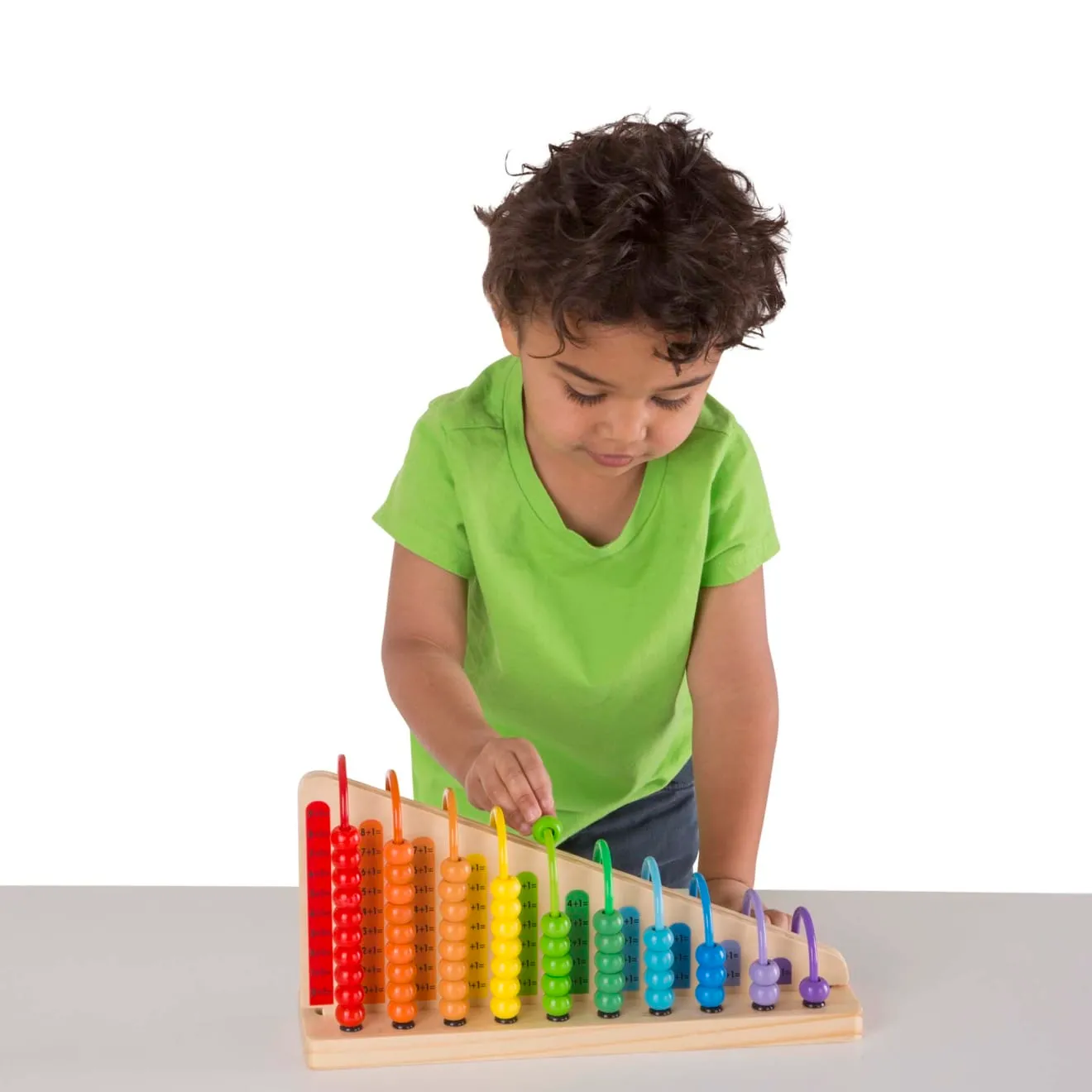 Melissa & Doug Add & Subtract Abakus Holz zum Rechnenlernen