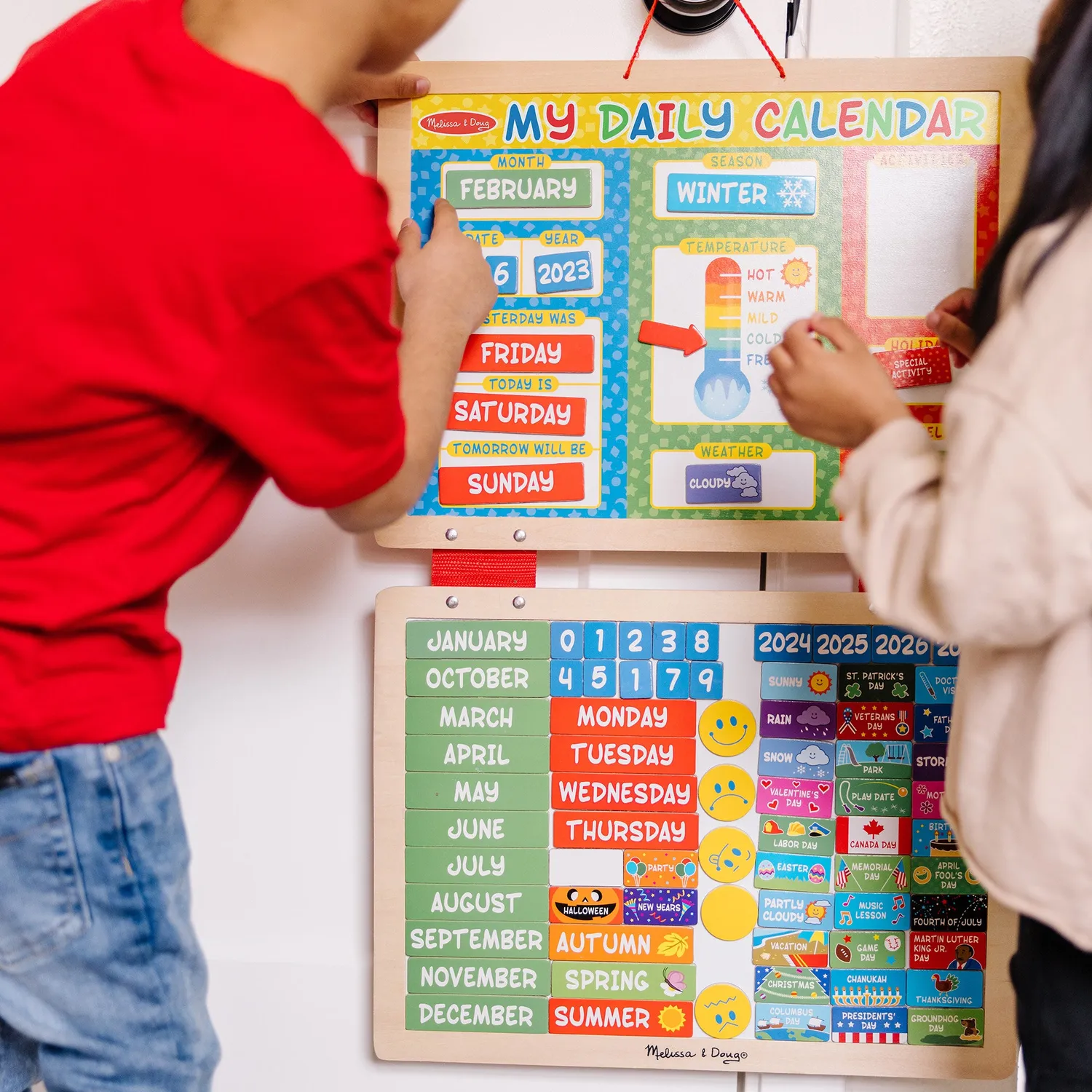 Melissa & Doug Early Learner Gift Bundle Lernset 2-teilig Kalender