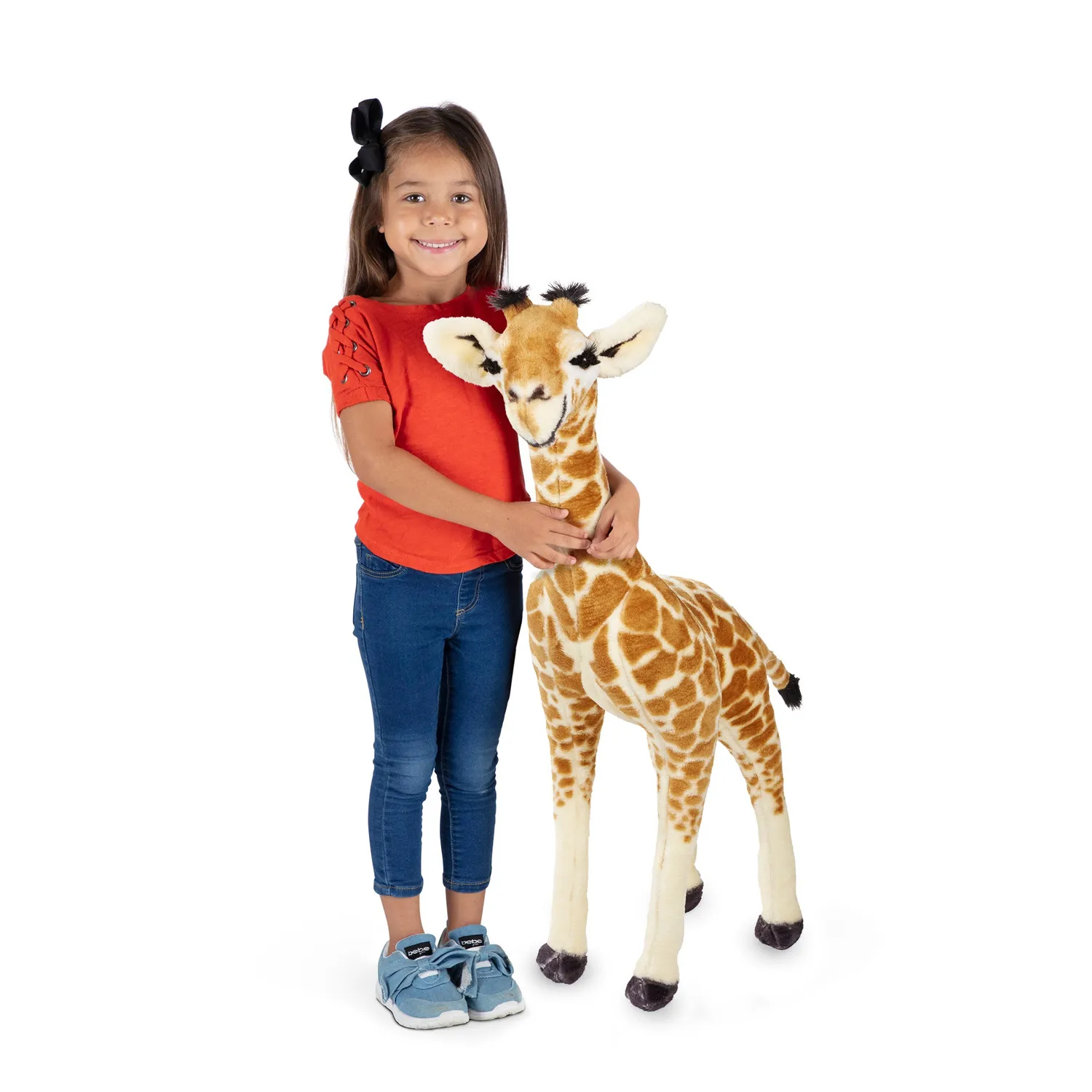 Melissa & Doug Baby-Giraffe Plüschtier stehend 90 cm