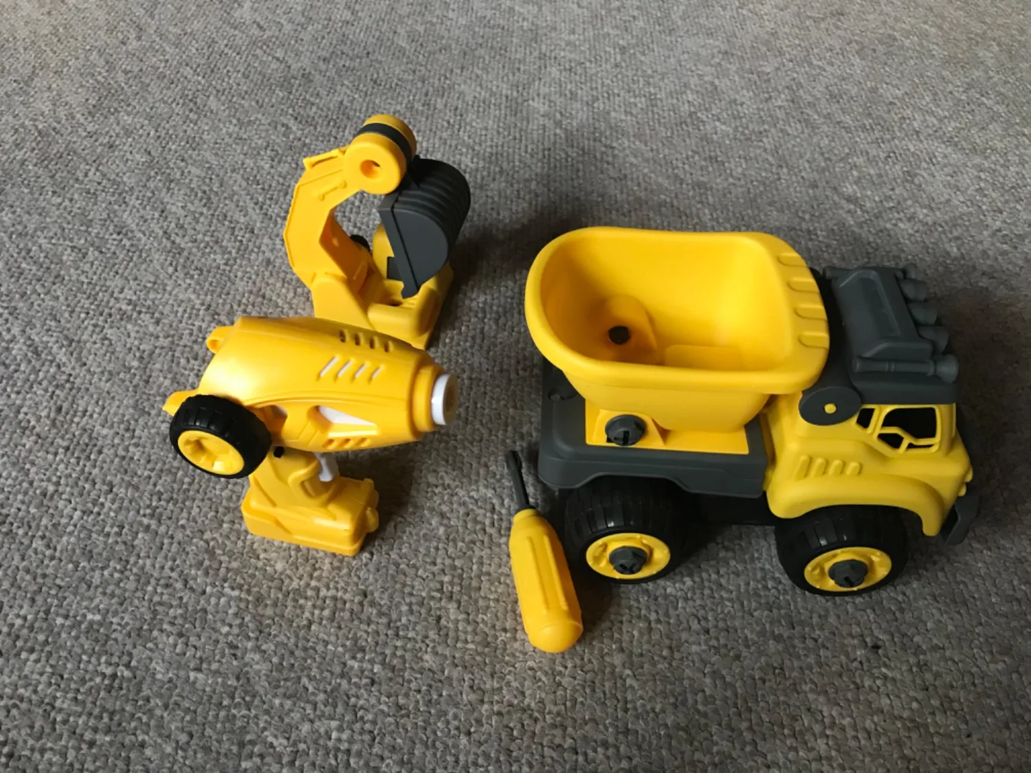 Buki France 9020 Baustellenlaster RC Laster Schrauben 2 Modelle