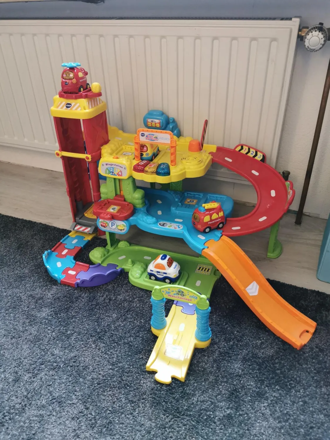 VTech Tut Tut Baby Flitzer Parkgarage 3-Etagen Garage mit Lift