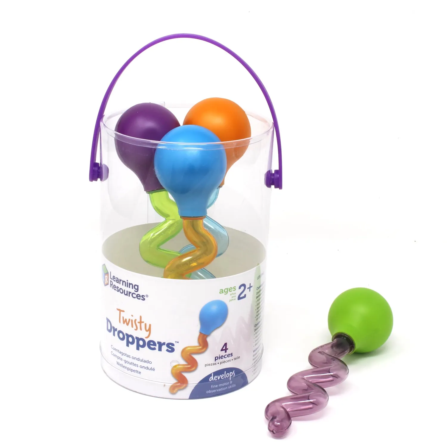 Learning Resources Sand & Wasser Feinmotorik-Spielzeug 4 Teile Sommer