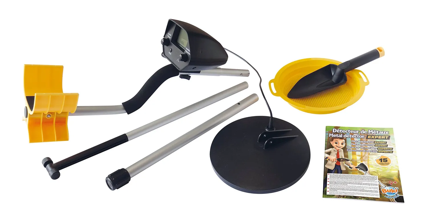 Buki KTD2000 Metalldetektor Expert für Kinder ab 9 Jahren