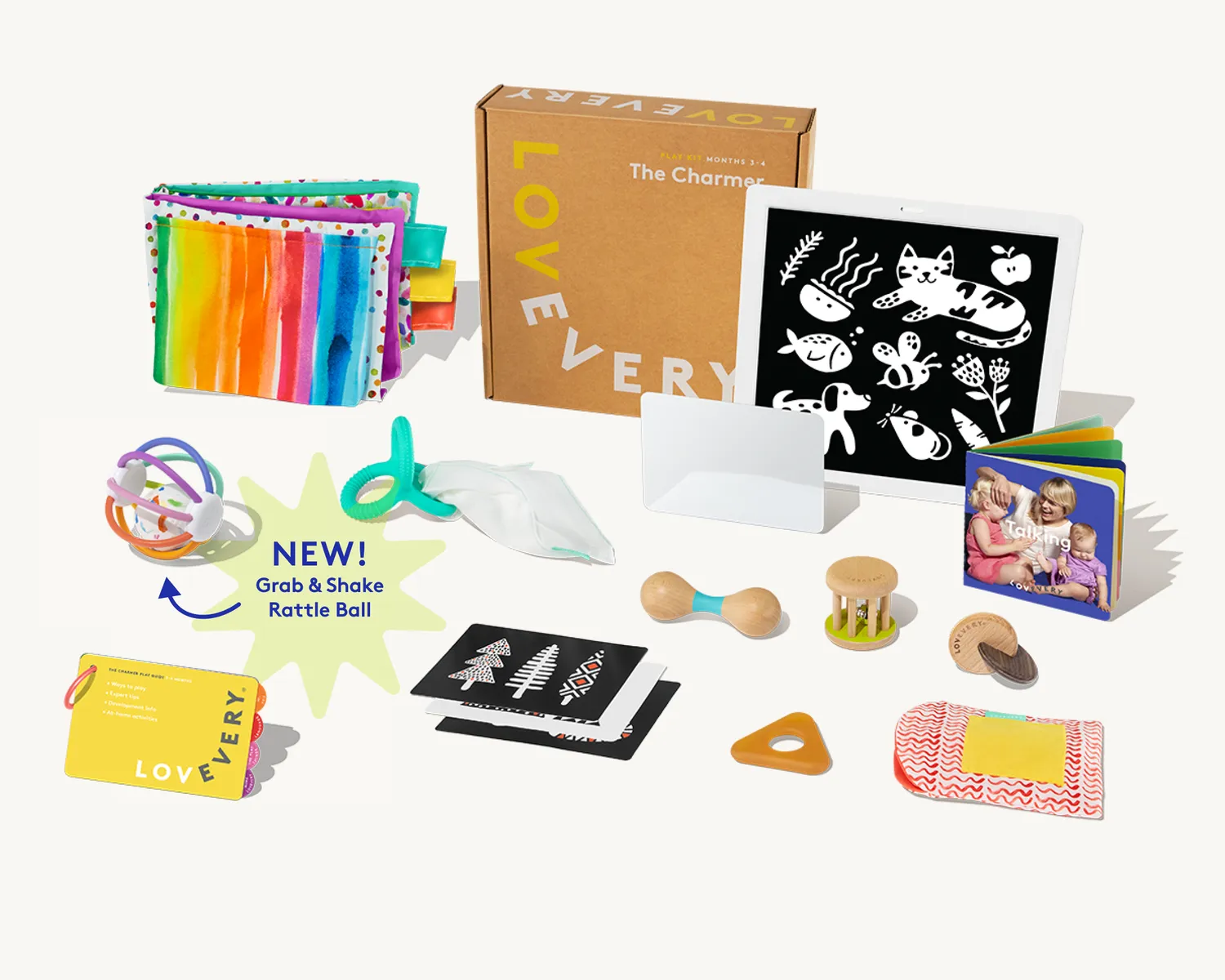 Lovevery Charmeur-Set Spielset Deutsch für Babys