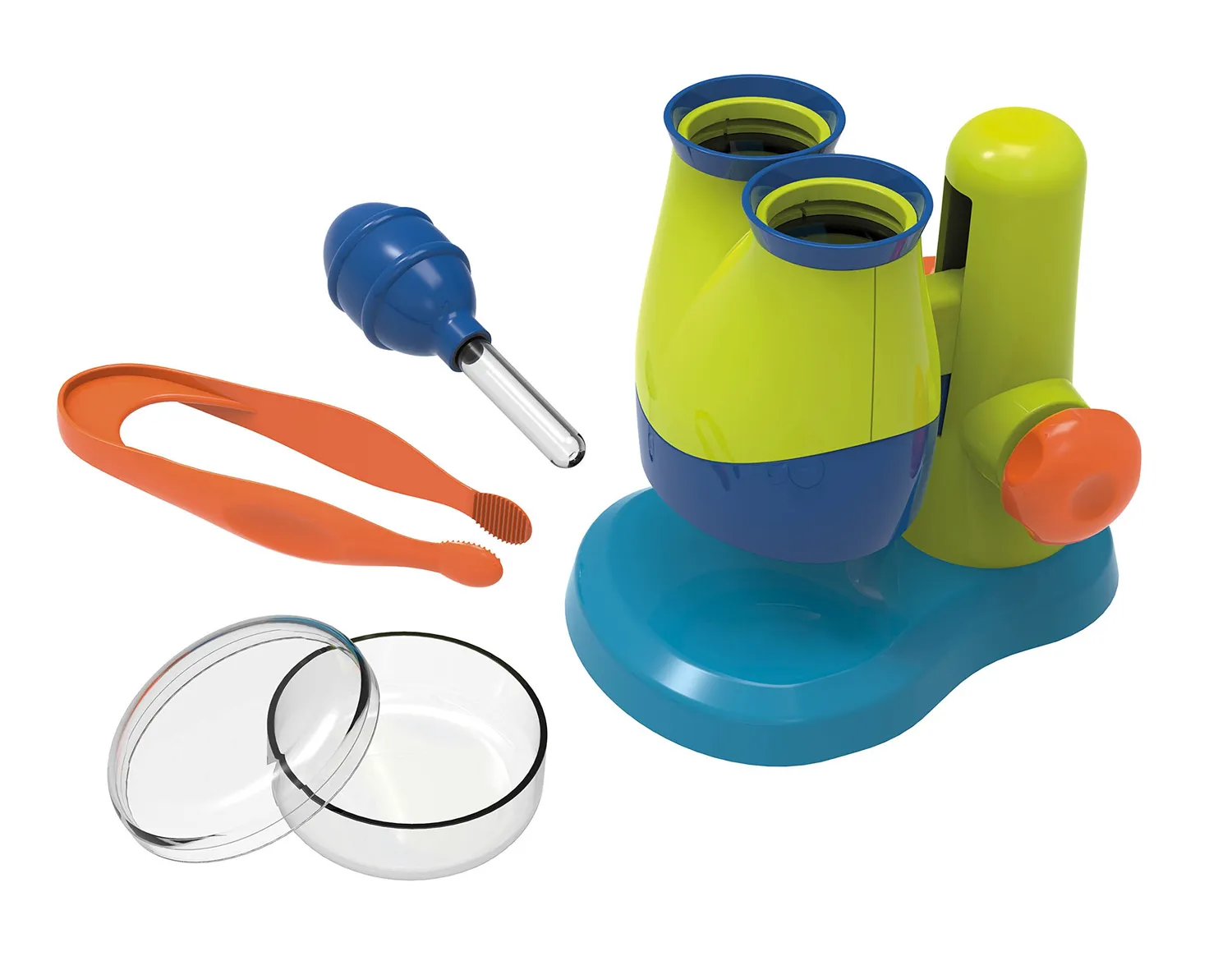 Buki Mini Sciences 9003 Mikroskop Weiß für Kinder ab 4