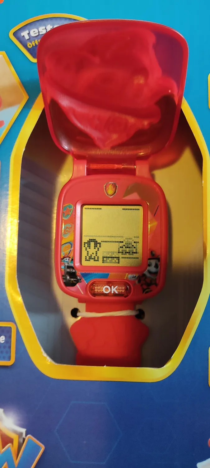 VTech PAW Patrol Marshall-Lernuhr Kinderuhr digital mit Spielen 3-6 J.