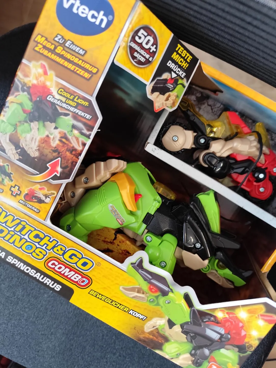VTech Switch and Go Dinos Mega Spinosaurus 2-in-1 Dino