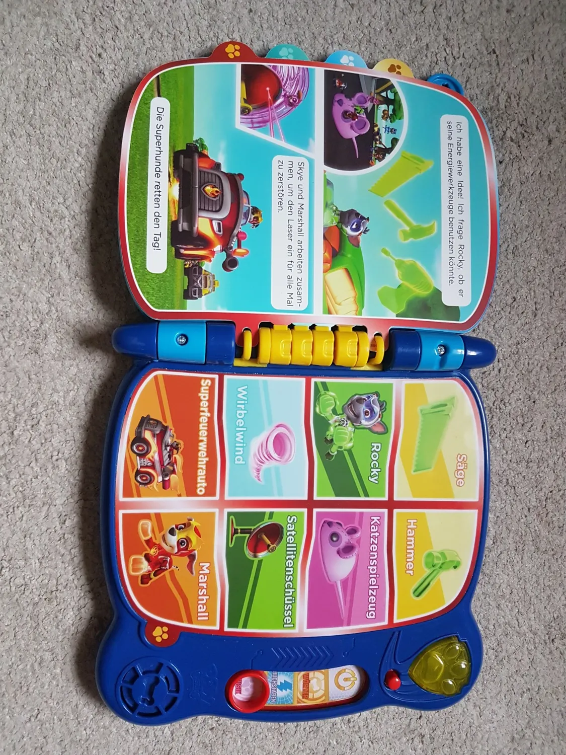 VTech Mighty Pups Lernbuch Paw Patrol interaktiv 3-6 Jahre
