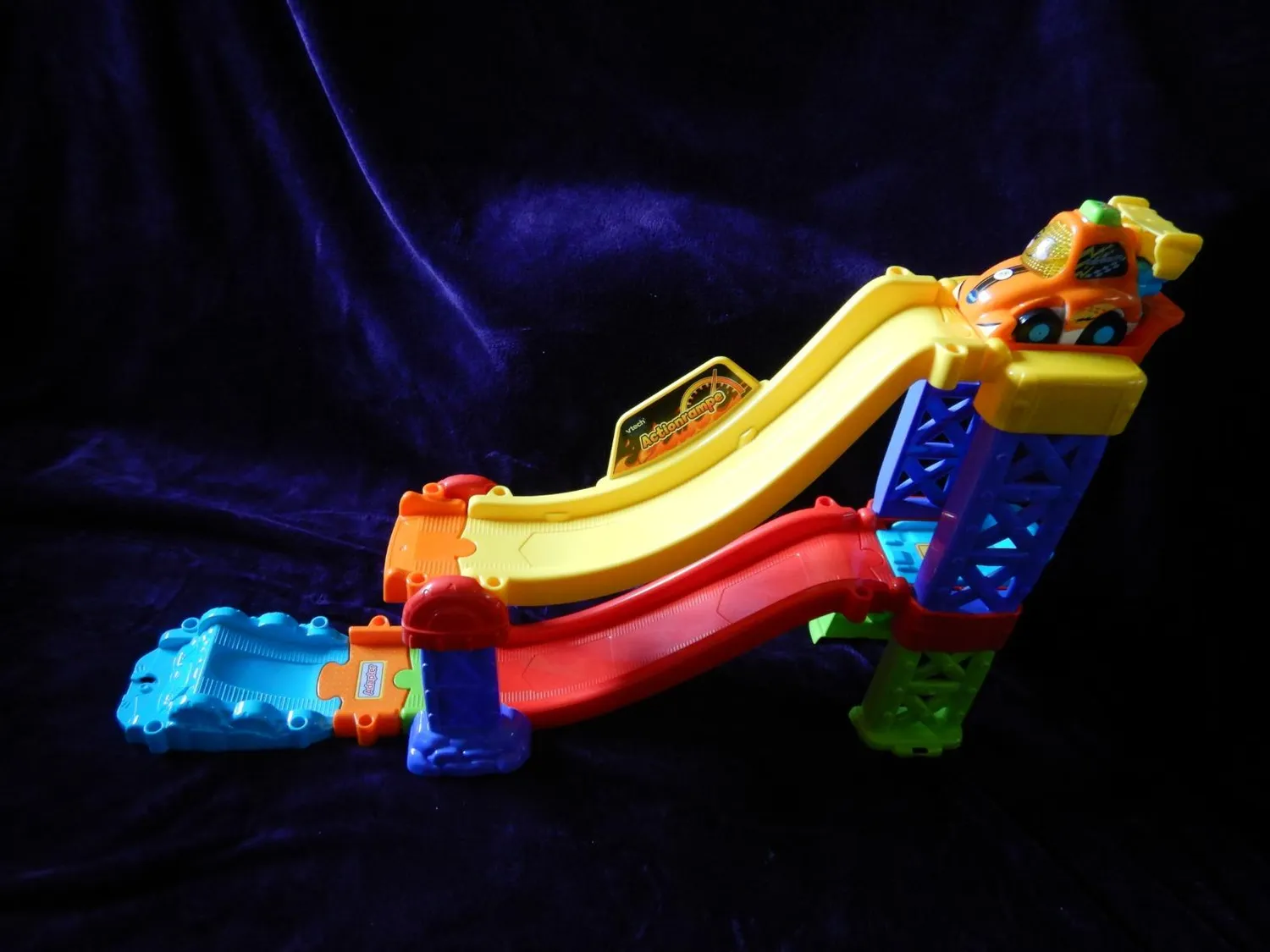 VTech Tut Tut Baby Flitzer 3-in-1 Actionrampe Spielset mit Auto