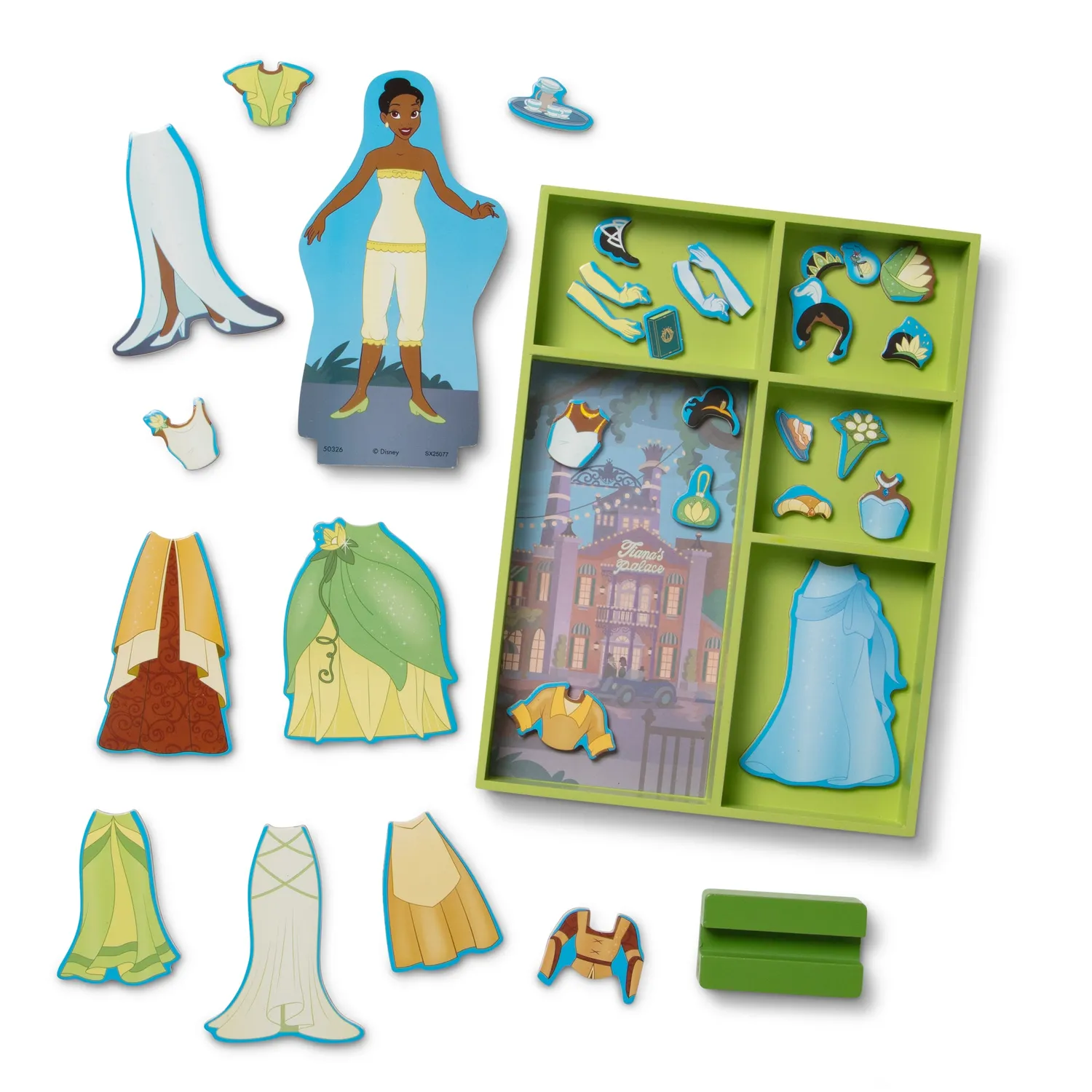 Melissa & Doug Disney Tiana Magnetspiel Holz 30-tlg ab 3 J