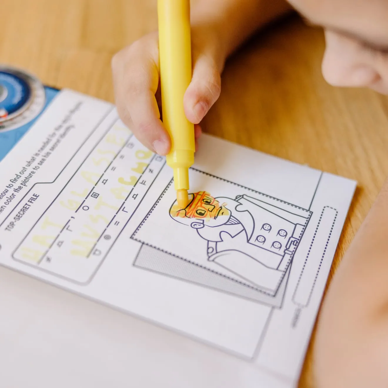 Melissa & Doug Secret Decoder Rätselbuch Reisen 18 Seiten