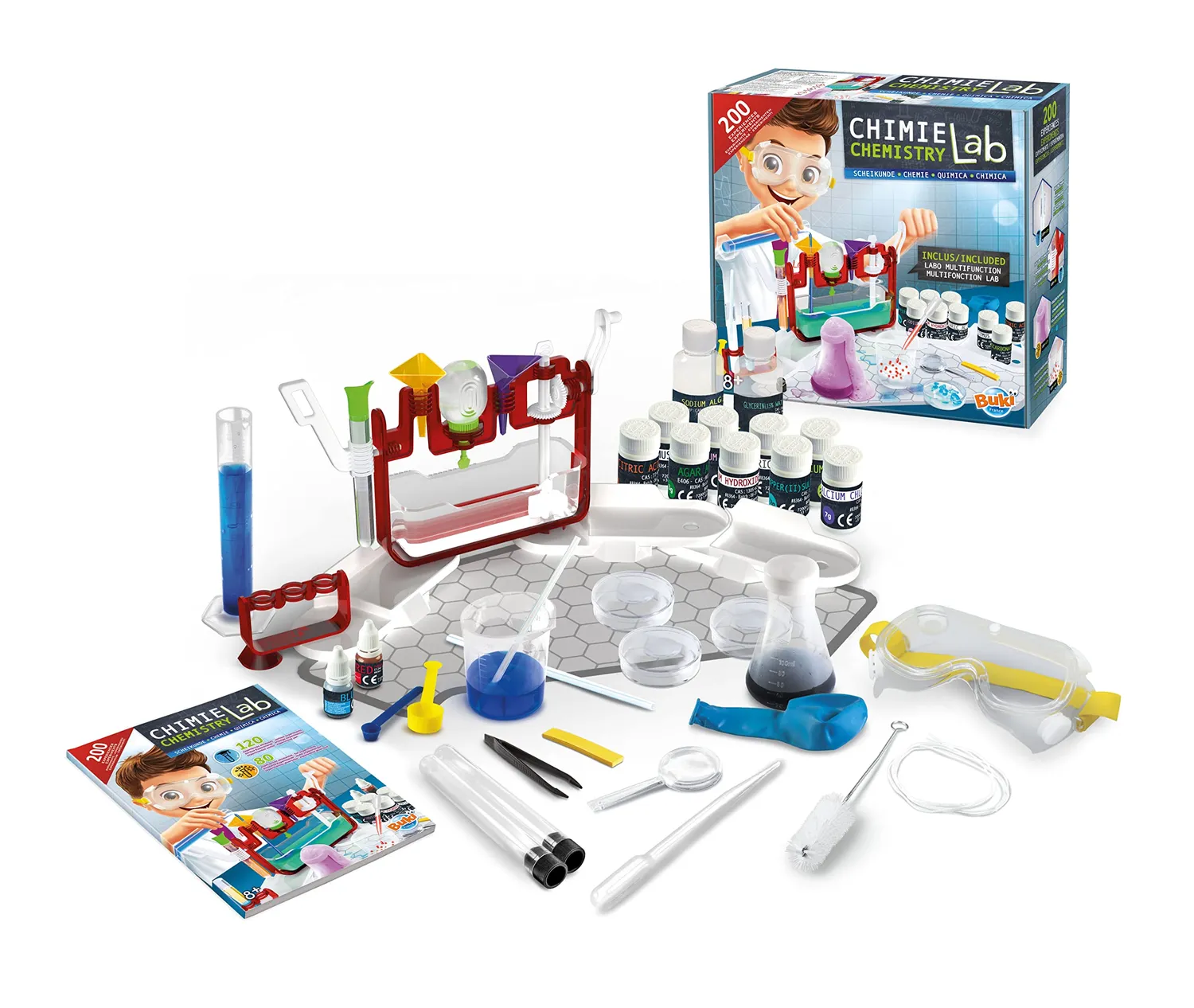 Buki Chemie Lab 8364 Experimentierkasten 200 Experimente Küche